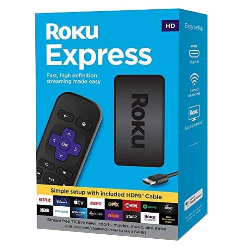 ROKU - Roku Express Tv Box Smart Tv Streaming Netflix