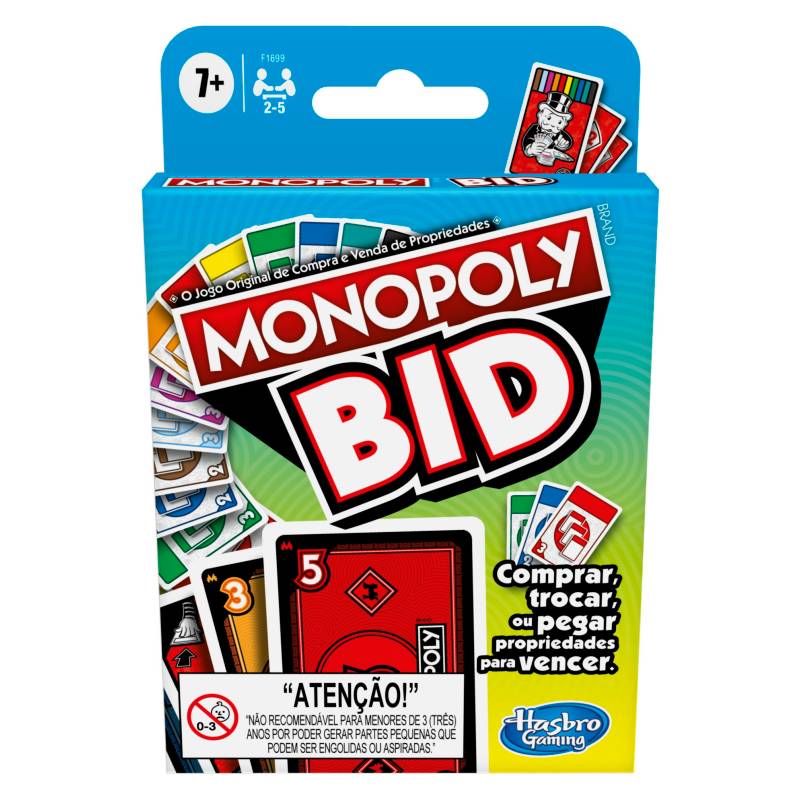 MONOPOLY - Juegos De Mesa Hasbro Gaming Monopoly Bid