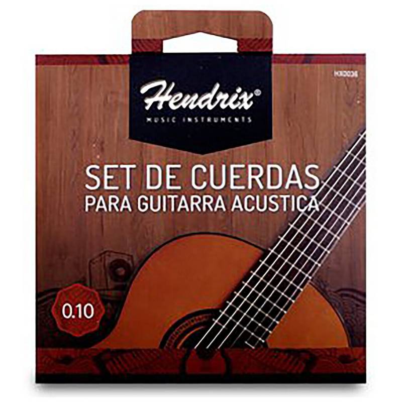 HENDRIX - Set De Cuerdas Para Guitarra Acústica Hendrix