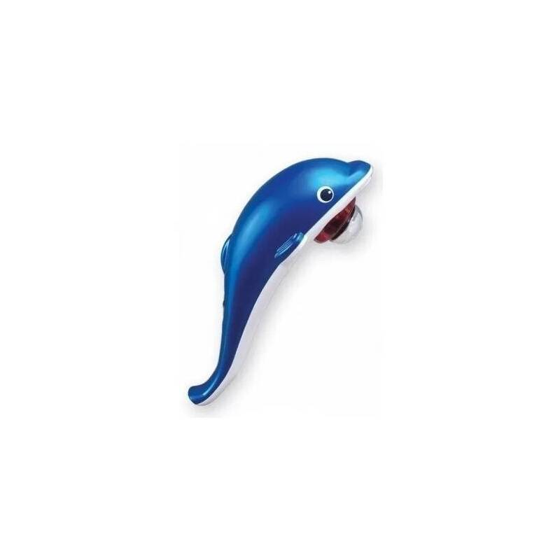 GENERICO - Masajeador Corporal Delfín Pequeño A Pila Azul