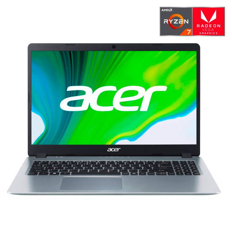 ACER - Notebook Aspire 5 AMD Ryzen 7 16GB RAM SSD 256GB Vega 10 15.6"
