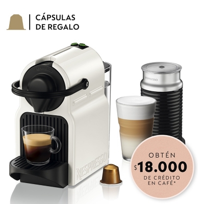 Cafetera Inissia C40 Y Espumador De Leche Nespresso