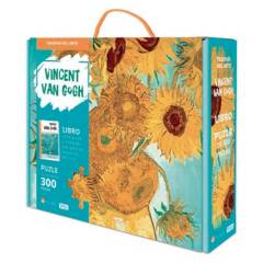 MANOLITO BOOKS - Libro Y Puzzle Vicent Van Gogh Los Girasoles