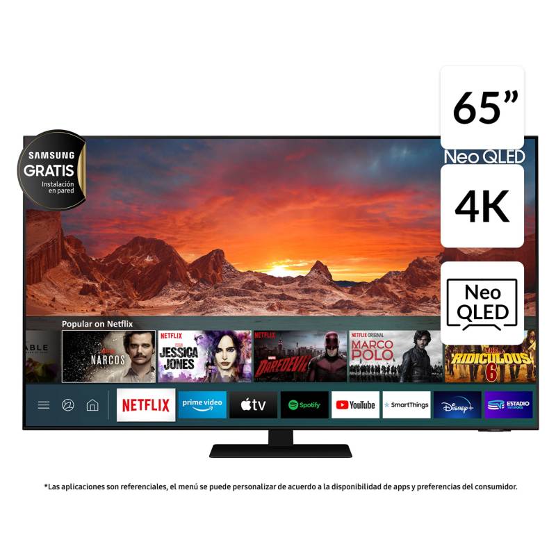 SAMSUNG - Neo QLED 65" QN85A 4K UHD Smart TV 2021