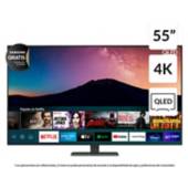 SAMSUNG - QLED 55" Q80A 4K UHD Smart TV