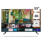 SAMSUNG - LED 55" AU7000 4K UHD Smart TV