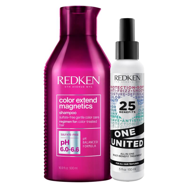 REDKEN - Set Protección del Color Shampoo Color Extend Magnetics 500 ml + One United 150 ml REDKEN
