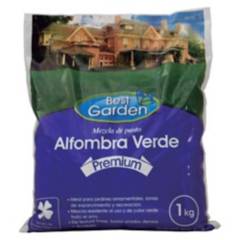 BEST GARDEN - Semilla De Césped Alfombra Verde Premium 1 Kg