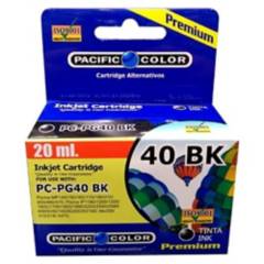 PACIFIC COLOR - Tinta Alternativa Compatible Canon 40 Xl