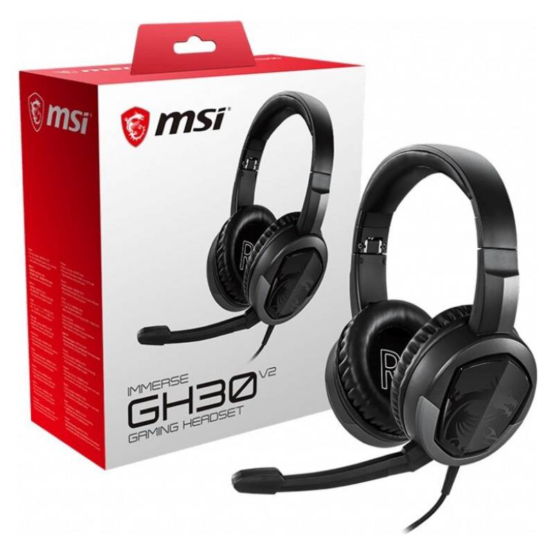 MSI - Audífonos MSI Immerse Gh30 V2 Negro
