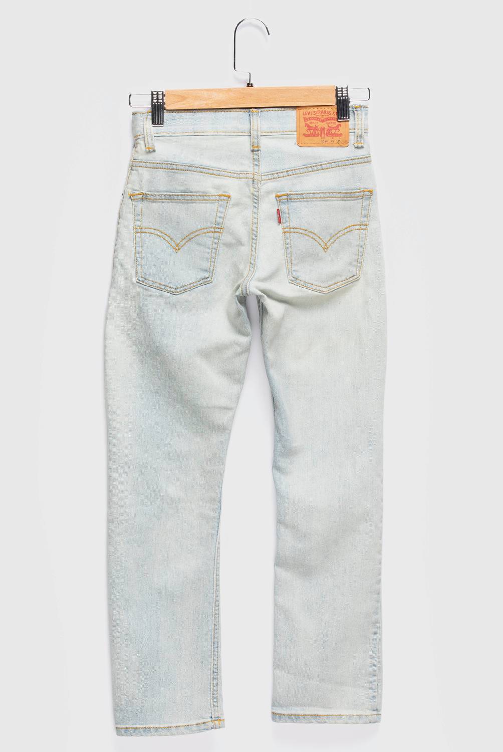 LEVIS - Jeans Slim Tiro Medio Algodón Niño