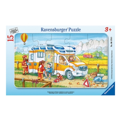 Caramba Ravensburger Puzzle Enmarcado Ambulancia