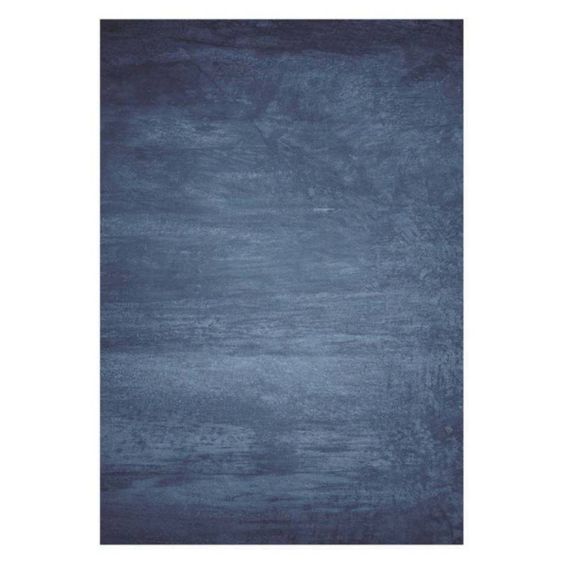 Davanti - Alfombra Vinílica Cemento Azul 140 X 220 Cm