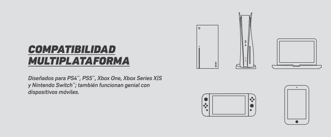 AUDI¿FONO GAMER EARFORCE RECON 70 PS4 PS5 GREEN CAMO