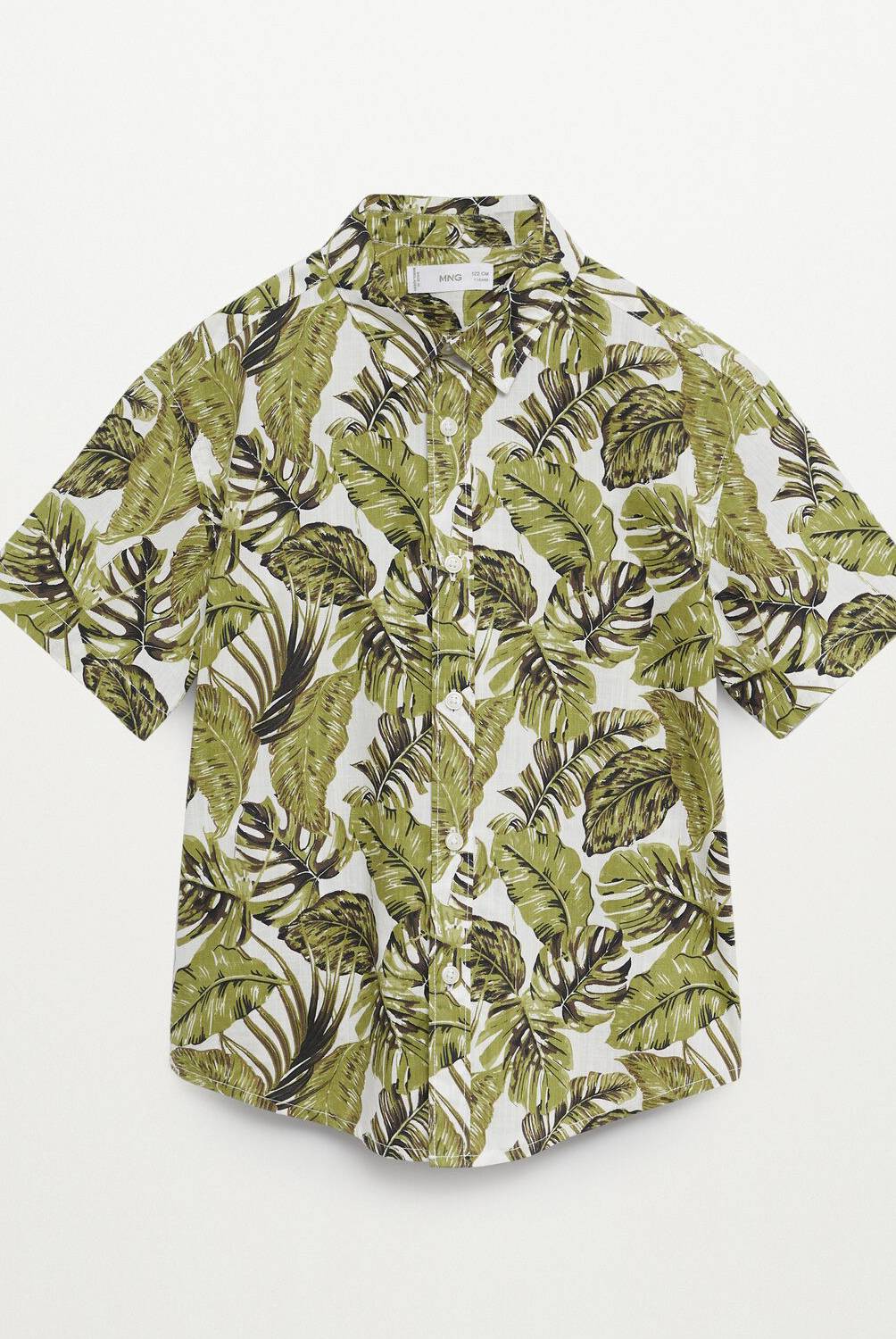 MANGO KIDS - Camisa Estampado Tropical