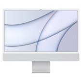 Apple - Apple iMac (24" Retina 4.5K con Chip M1 CPU 8 Núcleos y GPU 7 Núcleos, 8 GB RAM, 256 GB SSD) - Color Plata