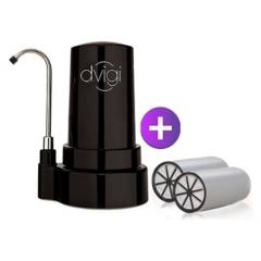DVIGI - Filtro de Agua Negro 7000lt Mini + 2 filtro