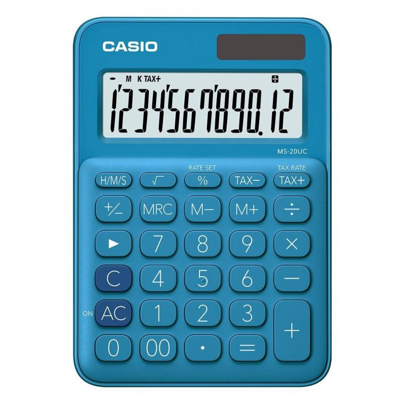 CASIO - Calculadora Casio MS-20UC-BU