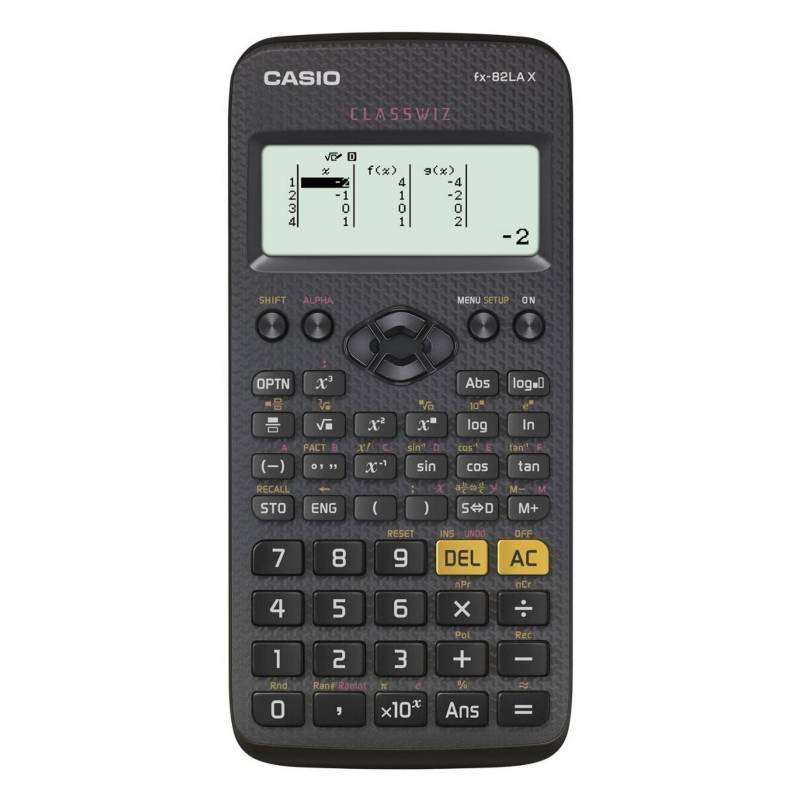 CASIO - Calculadora Casio FX-82LAX-BK-W-DH