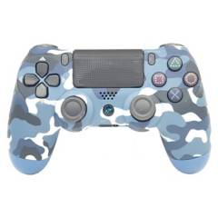 NJOY TECH - Control Gamepad Ps4 Camuflado Azul Inalambrico