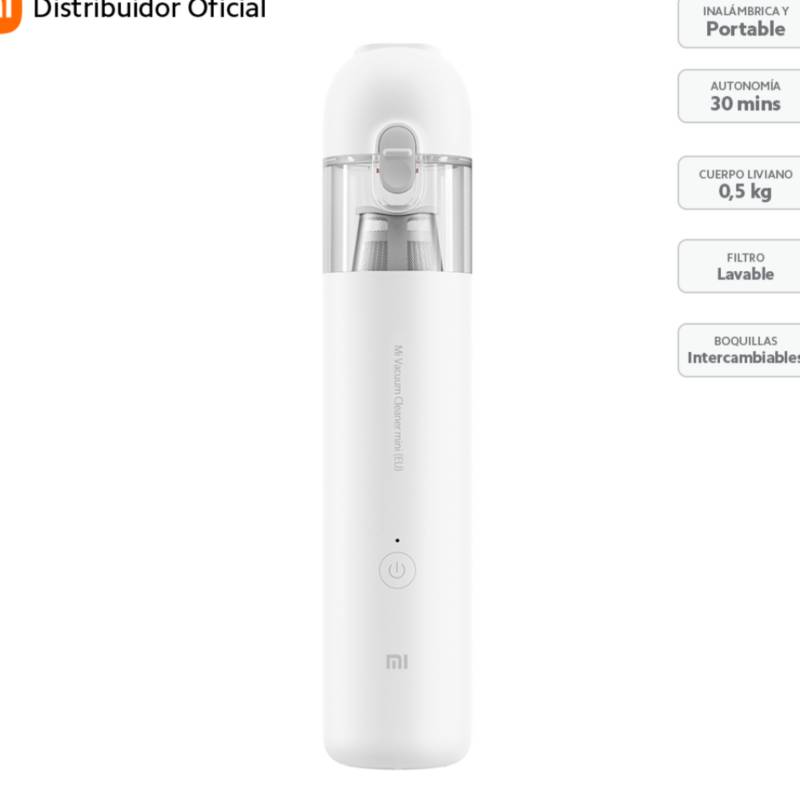 XIAOMI - Aspiradora de Mano Mini Xiaomimi Vacuum Clean