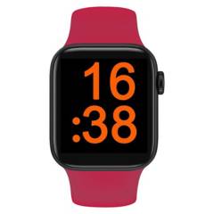 ASIAMERICA - Reloj Inteligente Smartwatch G63L Rojo
