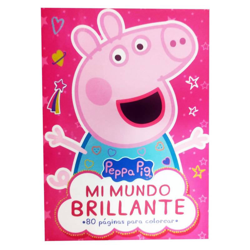 PEPPA PIG Peppa Pig - Libro Para Colorear - 80 Paginas - Mi 