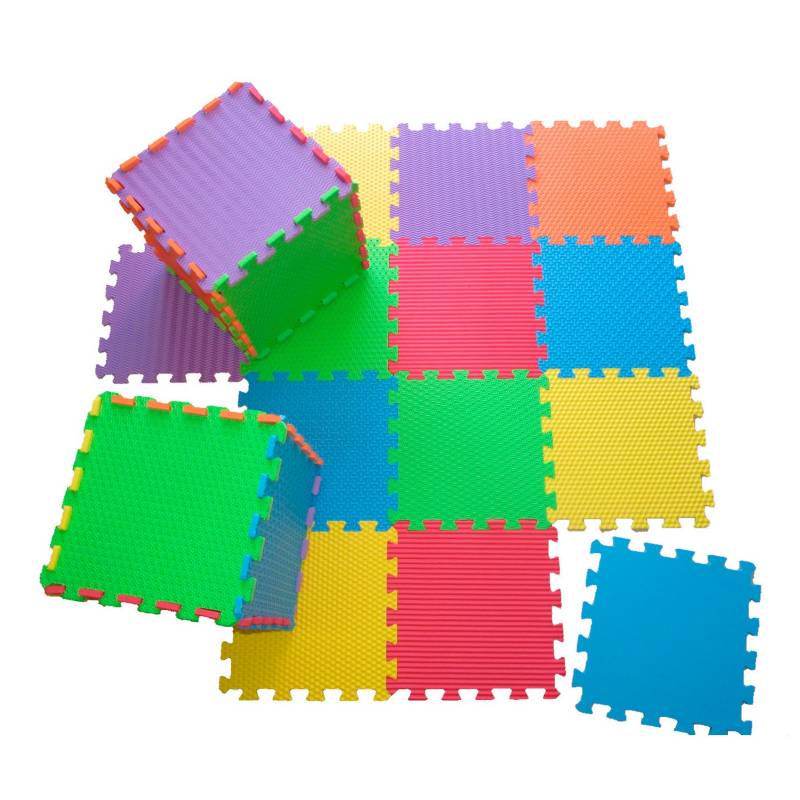 SEIGARD - Alfombra Puzzle Texturas y Colores