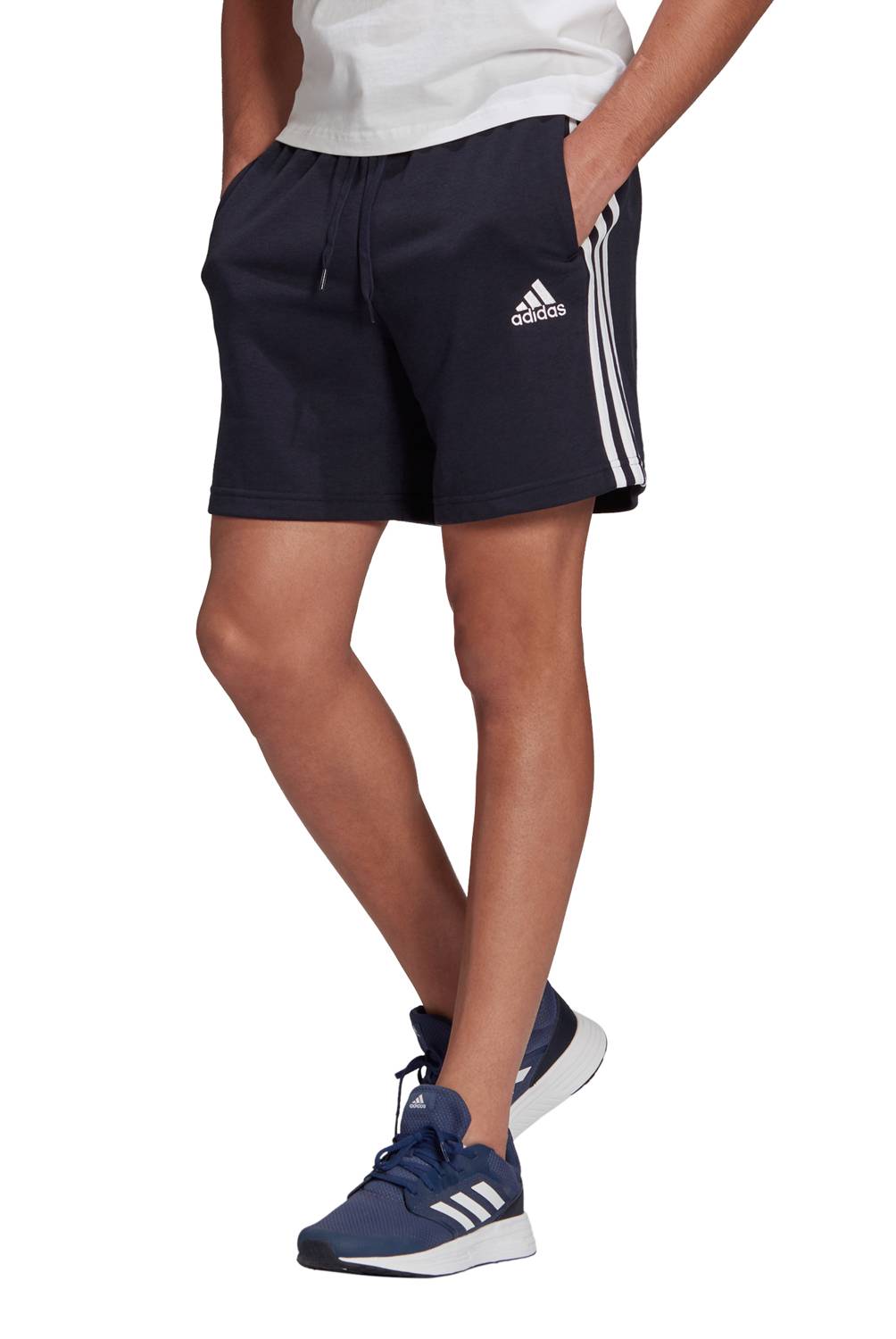 Adidas - Short Deportivo 3 Stripes Hombre