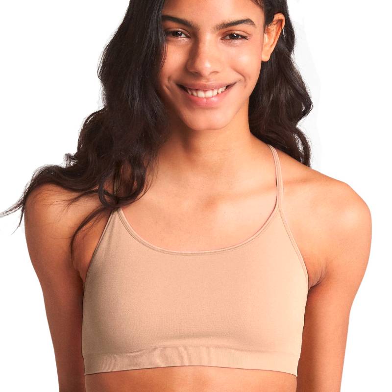 Bralette con Espalda Cruzada a Base de Algodón