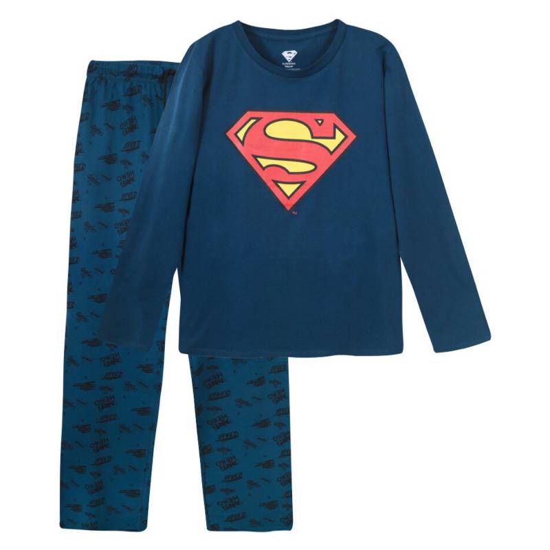 En cantidad Horizontal Nuevo significado DC COMICS Pijama Ll Hombre Superman Azul Dc Comics | falabella.com