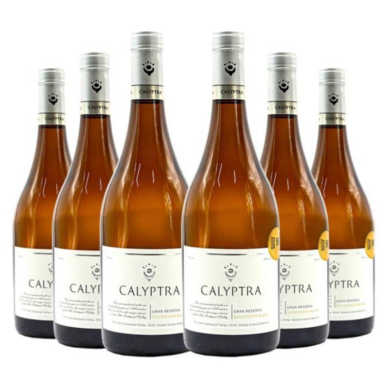CALYPTRA - 6 Vinos Calyptra Gran Reserva Sauvignon Blanc