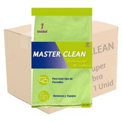 MASTER CLEAN - Pack De 48 Paquetes De Paños Supermicrofibra 1Und