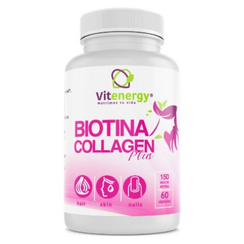  - Biotina Collagen Plus- Vitaminas Cabello Piel Uñas