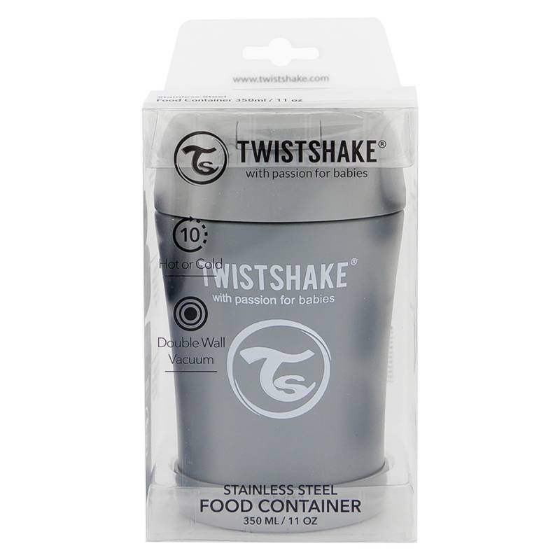 Termo para comida Twistshake gris pastel - Twistshake