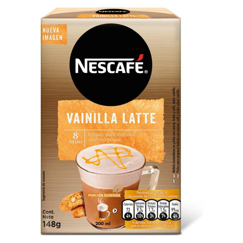 NESCAFE - Café NESCAFÉ Vainilla Latte X3 Cajas