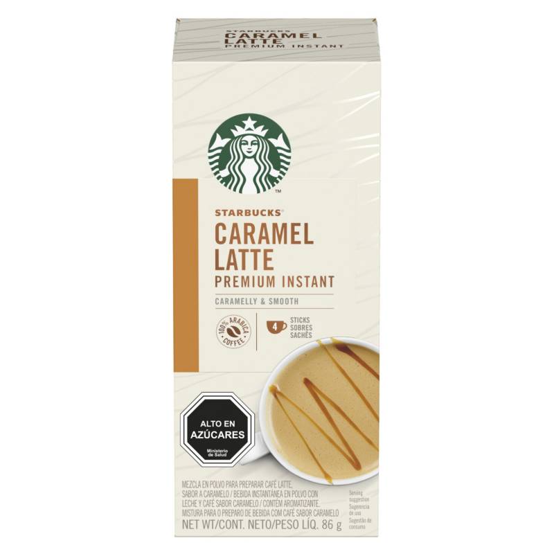 STARBUCKS - Café Starbucks Caramel Latte X3 Cajas
