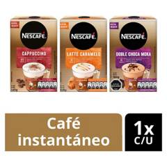 NESCAFE - Café Nescafé Tres Sabores Lacteados X3 Cajas