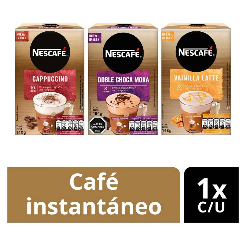 NESCAFE - Café Nescafé Cafés Más Vendidos X3 Cajas