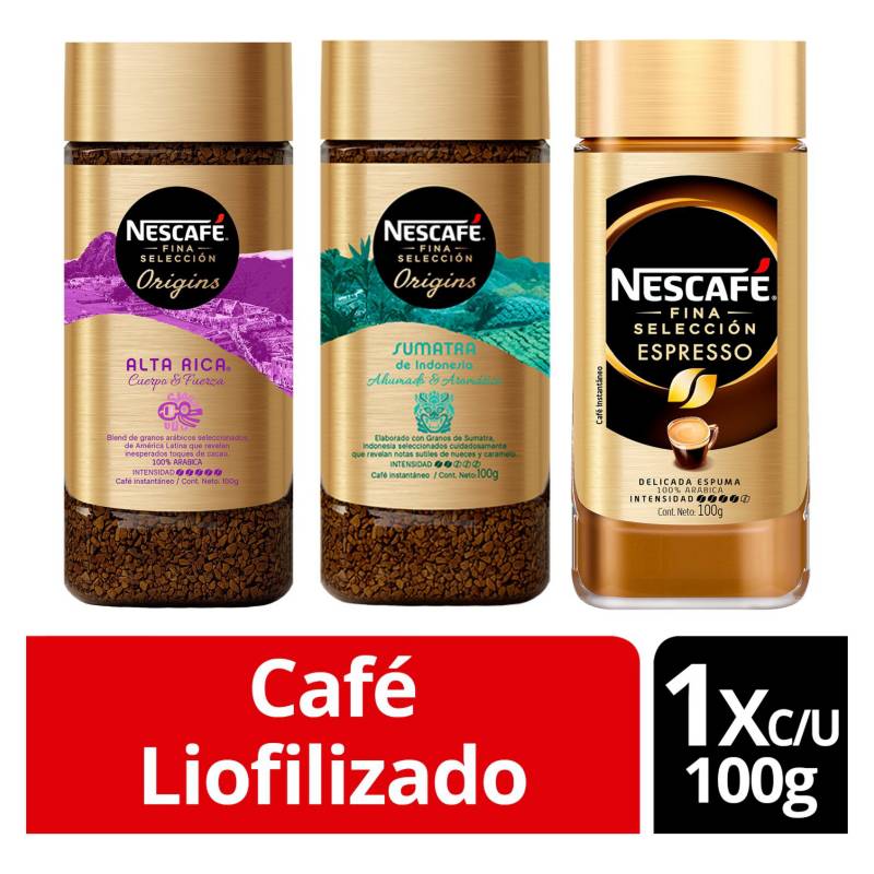 NESCAFE - Café Nescafé Fina Selección Alta Intensidad 100G