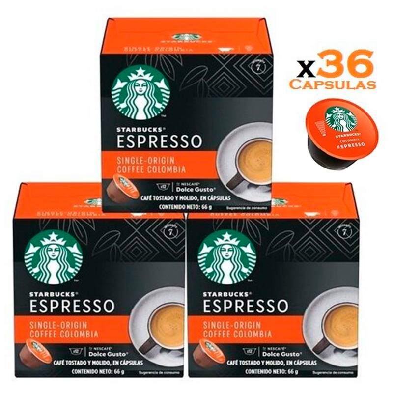 NESTLE - Espresso Colombia Starbucks Cápsulas