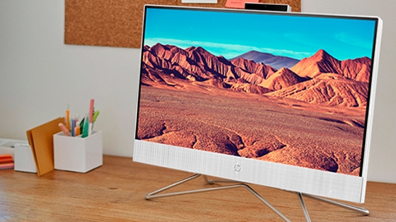 HP All-in-One 22-dd0020la pantalla Full HD de bordes súper delgados