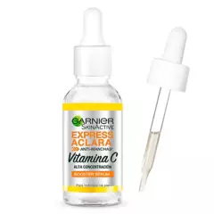 GARNIER SKIN NATURAL FACE_MC - Mascarilla Serum Express Aclara Vitamina C Garnier Skin Natural Face