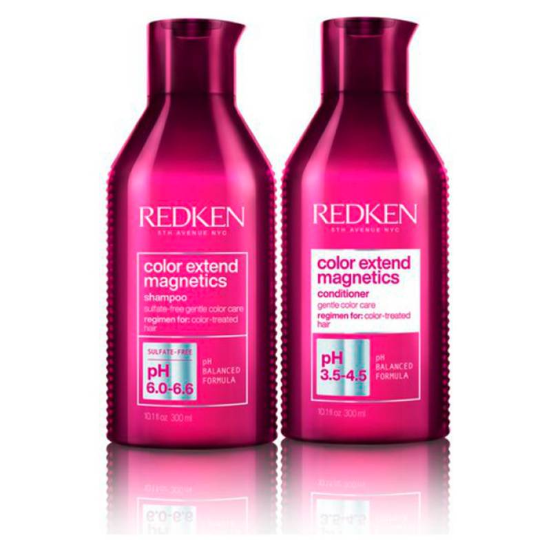 REDKEN - Set Protección Color Extend Magnetics Shampoo 300 ml + Acondicionador 300 ml
