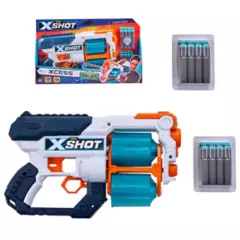 X SHOT - Lanzador Xcess Tk12 con 16 Dardos X Shot