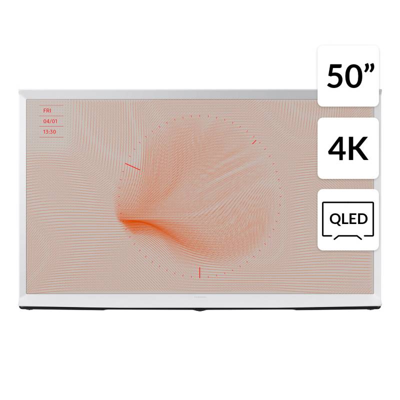 SAMSUNG - QLED 50" The Serif 4K UHD Smart TV