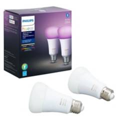 PHILIPS HUE - 2 Pack Ampolletas Philips Hue White Color E27