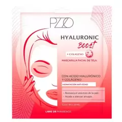 PETRIZZIO - Mascarilla facial Hyaluronic Boost + Colageno PZZO Make up