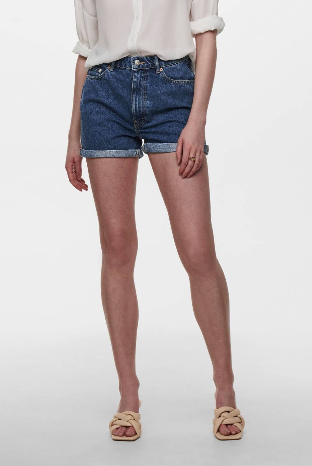 Only - Only Short Mujer Azul