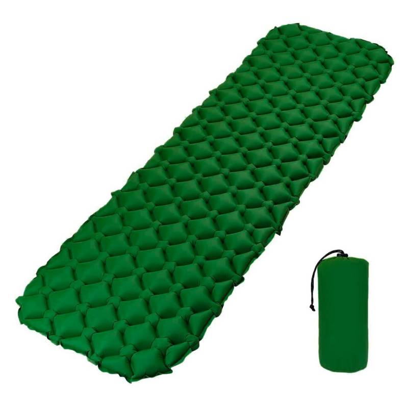  - Colchoneta Inflable Outdoor Camping Verde